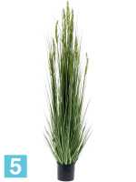 Трава с колосками зелёная высокая искусственная w-35 h-150 d-16 см в #REGION_NAME_DECLINE_PP#