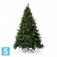 Искусственная елка Royal Christmas с шишками Phoenix, ПВХ + Леска, 180-h