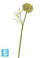 Искусственный цветок для декора Анна Королевская светло-зеленая 72h TREEZ Collection в #REGION_NAME_DECLINE_PP#