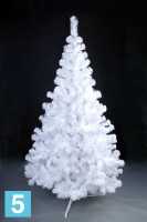 Искусственная елка (Ели PENERI) Кристина белая, ПВХ, 150-h