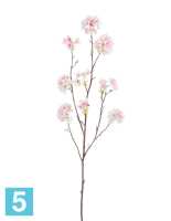 Искусственная ветка Сакуры Ball Flower нежно-розовая TREEZ Collection в Москве