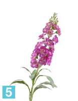 Искусственный цветок для декора Маттиола (Левкой) светло-фиолетовая TREEZ Collection в #REGION_NAME_DECLINE_PP#