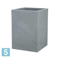 Высокое кашпо Scheurich C-Cube High, серый камень 38-l, 38-w, 54-h в #REGION_NAME_DECLINE_PP#