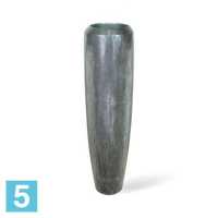 Высокое кашпо Fleur ami Loft Aluminium 32-d, 120-h, серебряное в #REGION_NAME_DECLINE_PP#