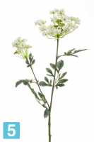 Искусственный цветок для декора Укроп (Dill)х2 75h белый в #REGION_NAME_DECLINE_PP#