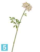 Искусственный цветок для декора Анна Королевская бело-розовая TREEZ Collection в #REGION_NAME_DECLINE_PP#