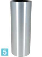 Кашпо Alure pilaro aluminium brushed lacquered d-40 h-105 см в #REGION_NAME_DECLINE_PP#