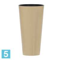 Высокое кашпо Prosperplast TUBUS SLIM SHINE, кофе 30-d, 57-h в #REGION_NAME_DECLINE_PP#