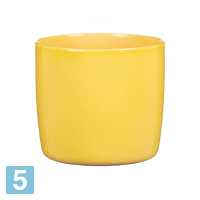 Керамическое кашпо Scheurich Solido Solare, жёлтое 13-d, 12-h в #REGION_NAME_DECLINE_PP#