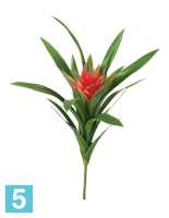 Искусственный цветок для декора Гусмания Элегант красная TREEZ Collection в #REGION_NAME_DECLINE_PP#