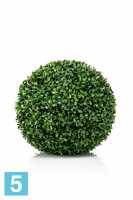 Искусственный декоративный шар Самшит 48d (без кашпо с UV-защитой) зеленый в #REGION_NAME_DECLINE_PP#