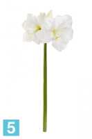 Искусственный цветок для декора Амариллис Princess белый TREEZ Collection в #REGION_NAME_DECLINE_PP#