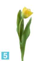 Искусственный цветок для декора Тюльпан Даймонд золотистый TREEZ Collection в #REGION_NAME_DECLINE_PP#