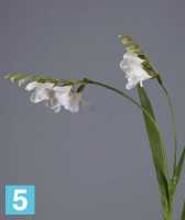 Искусственный цветок для декора Фрезия белая TREEZ Collection в #REGION_NAME_DECLINE_PP#