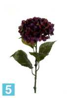Искусственный цветок для декора Гортензия d20x80h фиолетовая в #REGION_NAME_DECLINE_PP#
