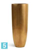 Кашпо TREEZ Effectory Metal Высокий конус Giant, сусальное золото 46-d, 120-h в #REGION_NAME_DECLINE_PP#
