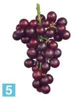 Искусственный Виноград крупный круглый черный TREEZ Collection в #REGION_NAME_DECLINE_PP#