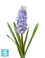Искусственный цветок для декора Гиацинт сиреневый 38h TREEZ Collection в #REGION_NAME_DECLINE_PP#