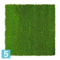 Коврик искусственный, из, травы, l-100, W100, h-3,5 см., зеленый в Москве