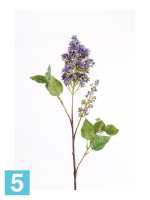 Искусственный цветок для декора Сирень 95h фиолетовая (ветка) в #REGION_NAME_DECLINE_PP#