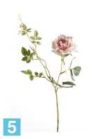 Искусственный цветок для декора Роза Диана, 75 см, светлорозовая в #REGION_NAME_DECLINE_PP#
