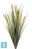 Искусственная трава Куст х15 Лириопе 65h с зелеными колосками в #REGION_NAME_DECLINE_PP#