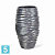 Высокое кашпо Fleur ami Toga Aluminium 42-d, 70-h, серебряное в #REGION_NAME_DECLINE_PP#