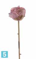 Искусственный букет из роз Ретро Романс розовых в бутоне 58h (25 шт.) в #REGION_NAME_DECLINE_PP#