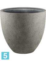 Кашпо Grigio egg pot natural-бетон d-50 h-45 см в #REGION_NAME_DECLINE_PP#