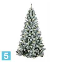 Искусственная елка Royal Christmas заснеженная Tree Promo Warm (лампочек 250 шт), ПВХ + флок, 210-h в Москве