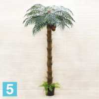 Пальма кокосовая с плодами искусственная Alseed, h-280 см. в #REGION_NAME_DECLINE_PP#